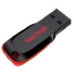 SanDisk USB Drive 32Gb Cruzer Blade SDCZ50-032G-B35 {USB2.0, Black}