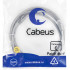 Cabeus PC-UTP-RJ45-Cat.6-3m Патч-корд U/UTP, категория 6, 2xRJ45/8p8c, неэкранированный, серый, PVC, 3м