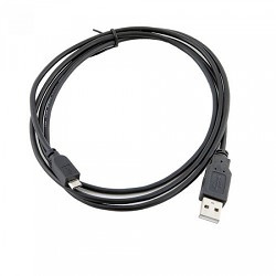 VCOM VUS6945-1.5MO Кабель USB2.0 Am-->micro-B 5P, 1.5м , черный