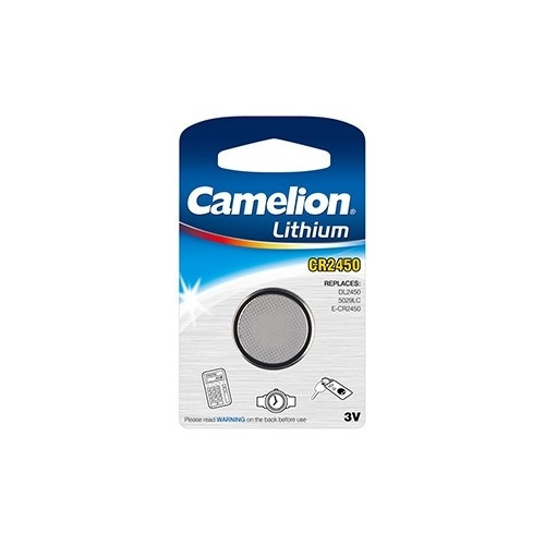 Camelion CR2430 BL-1 (CR2430-BP1, батарейка литиевая,3V)