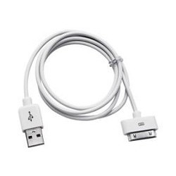 Gembird CC-USB-AP1MW Кабель USB  AM/Apple для iPad/iPhone/iPod, 1м белый, блистер