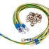 Cabeus GrW Набор кабелей заземления (30см - 6 шт, 40см- 2шт, гайка с фланцем - 16 шт)
