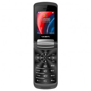 TEXET TM-317 мобильный телефон цвет черный