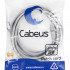 Cabeus PC-FTP-RJ45-Cat.5e-5m Патч-корд F/UTP, категория 5е, 2xRJ45/8p8c, экранированный, серый, PVC, 5м