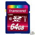 SecureDigital 64Gb Transcend, TS64GSDXC10U1, Class10 UHS-I