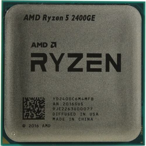 CPU AMD Ryzen 5 2400GE AM4 (YD2400C6M4MFB) {3.2GHz/Vega 1} OEM