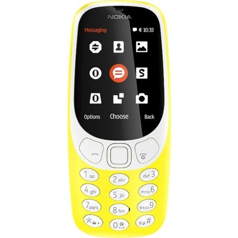 Nokia 3310 DS (2017) Yellow [A00028100]