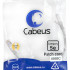 Cabeus PC-FTP-RJ45-Cat.5e-0.3m-LSZH Патч-корд F/UTP, категория 5е, 2xRJ45/8p8c, экранированный, серый, LSZH, 0.3м