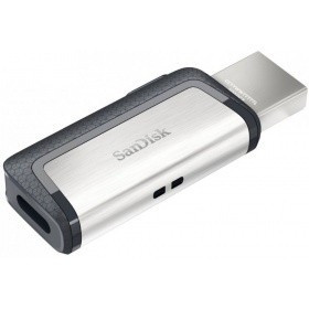 SanDisk USB Drive 128Gb Ultra Dual SDDDC2-128G-G46 {USB3.0/USB Type-C, Black}  