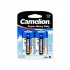 Camelion R20 Blue BL-2 (R20P-BP2B, батарейка,1.5В)