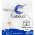 Cabeus PC-FTP-RJ45-Cat.6-0.5m-LSZH Патч-корд F/UTP, категория 6, 2xRJ45/8p8c, экранированный, серый, LSZH, 0.5м