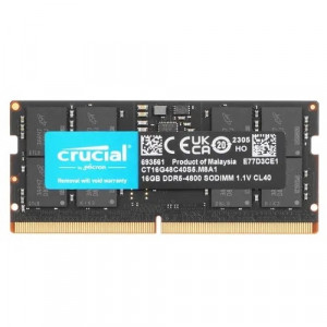 DDR5 Crucial 16Gb 4800MHz CT16G48C40S5 CL40 SO-DIMM