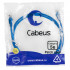 Cabeus PC-UTP-RJ45-Cat.5e-1.5m-BL Патч-корд U/UTP, категория 5е, 2xRJ45/8p8c, неэкранированный, синий, PVC, 1.5м