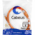 Cabeus PC-UTP-RJ45-Cat.6-1.5m-OR Патч-корд U/UTP, категория 6, 2xRJ45/8p8c, неэкранированный, оранжевый, PVC, 1.5м