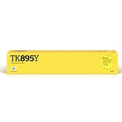 T2 TK-895Y Тонер-картридж T2 (TC-K895Y) для Kyocera FS-C8020/C8025/C8520/C8525 (6000 стр.) желтый, с чипом