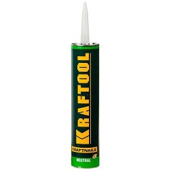 Клей монтажный KRAFTOOL KraftNails Premium KN-604,  для молдингов, панелей и керамики, без растворителей, 310мл [41349_z01]