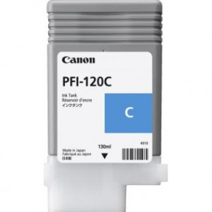 Canon PFI-120C 2886C001  Картридж для  TM-200/TM-205/TM-300/TM-305, 130 мл. голубой (GR)