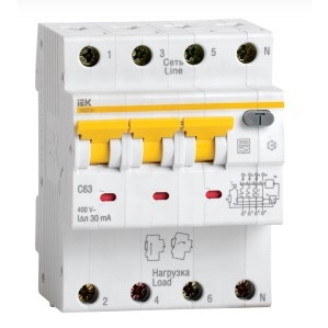 Iek MAD22-6-025-C-300 АВДТ 34 C25 300мА - Автоматический Выключатель Дифф. тока