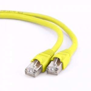 Патч-корд FTP Cablexpert PP6-10M/Y-O кат.6, 10м, литой, многожильный (жёлтый)