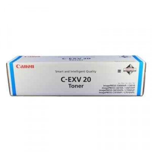 Canon C-EXV20C 0437B002 Тонер для imagePRESS C6000VP/7000VP голубой