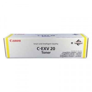 Canon C-EXV20Y 0439B002 Тонер для imagePRESS C6000VP/7000VP желтый