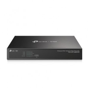 TP-Link VIGI NVR1008H-8MP 8-канальный сетевой видеорегистратор PoE