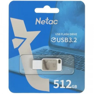 Netac UA31 USB3.2 Flash Drive 512GB NT03UA31N-512G-32YE