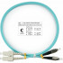 Cabeus FOP-50-SC-FC-1m Шнур оптический duplex SC-FC 50/125 mm OM3 1м LSZH