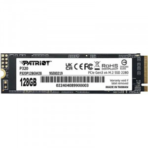 Накопитель SSD Patriot PCIe 3.0 x4 128GB P320P128GM28 P320 M.2 2280