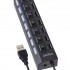 Perfeo USB-HUB 7 Port, (PF-H033 Black) чёрный [PF_C3223]