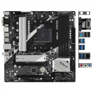 Asrock A520M PRO4 RTL {Soc-AM4 AMD A520 4xDDR4 mATX AC`97 8ch(7.1) GbLAN RAID+VGA+HDMI+DP}