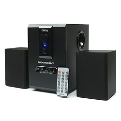 Dialog Progressive AP-150 Black {акустические колонки 2.1, 5W+2*2,5W RMS, USB+SD reader}