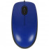 Мышь Logitech M110 Silent Blue [бесшумная, оптическая, 1000dpi, USB, 1.8м] [910-005500]