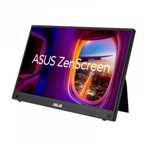 Монитор LCD 15.6" MB16AHG/ ASUS ZenScreen MB16AHG 15.6", portable monitor Full HD (1920x1080), IPS, 144Hz, 300 cd/m2, 3ms(GTG), 1200:1, AMD FreeSync, USB-C *2, MicroHDMI, Black+Dark Gray