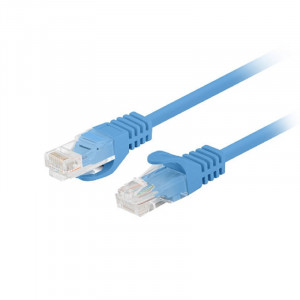 Патч-корд Bion [BPC-U5E101-1.5M-BL] U/UTP, Cat.5e, AWG 26 (7/0,16мм), CCA, многожильный, PVC, 1,5м, синий
