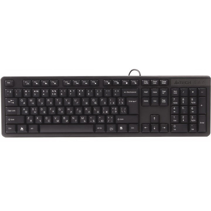 Клавиатура A4Tech KK-3 черный USB [1530244]