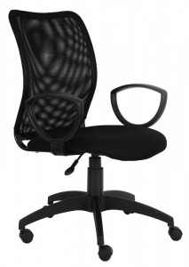 Бюрократ Ch-599AXSN/TW-11 Кресло (спинка черная сетка, сиденье черный TW-11)