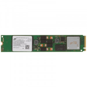 Micron SSD 7450 PRO, 960GB, M.2(22x110mm), NVMe, PCIe 4.0 x4, 3D TLC, R/W 5000/1400MB/s, IOPs 520 000/82 000, TBW 1700, DWPD 1 (12 мес.)