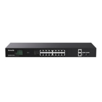 TENDA TEG1120P-16-150W Коммутатор неуправляемый PoE, 18 портов, 18x1 Гбит/с, PoE 16х30 Вт (до 150Вт), SFP 2x1 Гбит/с, установка в стойку TENDA TEG1120P-16-150W Коммутатор неуправляемый PoE, 18 портов, 18x1 Гбит/с, PoE 16х30 Вт (до 150Вт), SFP 2x1 Гбит/с, установка в стойку