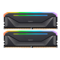 Оперативная память Apacer DDR5 32GB 6800MHz DIMM NOX RGB Black Gaming Memory (PC5-54400) CL36 1.4V Kit (2x16GB) (Retail) 2048*8 Heat Sink (Retail) 3 years (AH5U32G68C592NBAA-2) Оперативная память Apacer DDR5 32GB 6800MHz DIMM NOX RGB Black Gaming Memory (PC5-54400) CL36 1.4V Kit (2x16GB) (Retail) 2048*8 Heat Sink (Retail) 3 years (AH5U32G68C592NBAA-2)