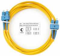 Cabeus FOP(d)-9-SC-SC-5m Шнур оптический duplex SC-SC 9/125 sm 5м LSZH Cabeus FOP(d)-9-SC-SC-5m Шнур оптический duplex SC-SC 9/125 sm 5м LSZH