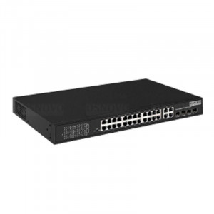 Коммутатор/ OSNOVO PoE коммутатор 24 x 10/100 Base-T PoE, 4 x GE Combo Uplink RJ45/SFP, PoE на порт - до 30W, суммарно PoE до 385W Коммутатор/ OSNOVO PoE коммутатор 24 x 10/100 Base-T PoE, 4 x GE Combo Uplink RJ45/SFP, PoE на порт - до 30W, суммарно PoE до 385W
