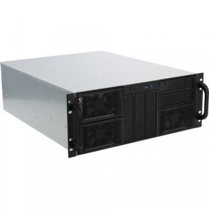 Procase Корпус 4U server case,5x5.25+9HDD,черный,без блока питания,глубина 550мм,MB EATX 12"x13"