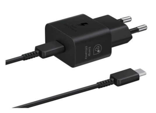 Сетевое зарядное устройство Samsung EP-T2510,  USB type-C,  USB type-C,  25Вт,  3A,  черный [ep-t2510xbegeu]