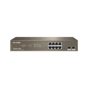 IP-COM G3310P-8-150W Коммутатор управляемый в стойку, 8RJ45*1Gbit, 2SFP*1Gbit, PoE -150W