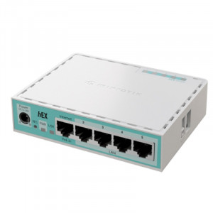 MikroTik E50UG hEX Refresh Маршрутизатор  5*1Gbit RJ45, 512MB RAM, Dual-core CPU, USB