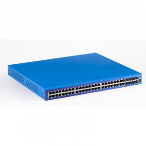 Т-КОМ ТГК-363-44/8д-П/р Управляемый L3 PoE-коммутатор, стек, 44x1000Base-T, 4x10GBase-X SFP+, 4xCombo 1000Base-T/SFP,(48 портов PoE 802.3af/at, PoE-бюджет 370 Вт), расширенное ПО