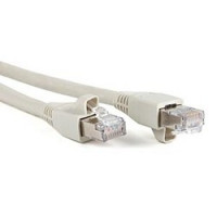 Hyperline PC-LPM-STP-RJ45-RJ45-C6a-0.5M-LSZH-GY Патч-корд F/UTP, экранированный, Cat.6a, LSZH, 0.5 м, серый