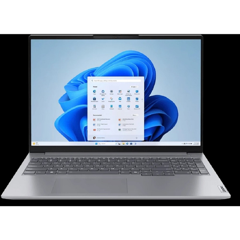 Lenovo ThinkBook 16 G7 IML  [21MS003GQN (Win 11Pro)] Grey 16" {WUXGA  Ultra 7 155H/16Gb/512Gb SSD/Backlit/Win 11Pro/Bag}