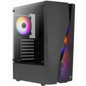 Корпус Aerocool Wave-G-BK-v2 черный без БП ATX 4x120mm 2x140mm 1xUSB2.0 2xUSB3.0 audio bott PSU